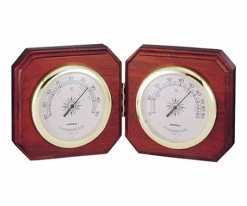 61-6866-21　［Discontinued］Thermo-Hygrometer 140 x 285 x 45mm 880G (Gift Box)　TM-711