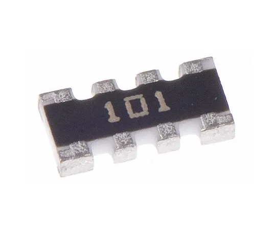 63-4853-15　Bourns BCN Series 100Ω ±5% Isolated SMT Resistor Array, 4 Resistors, 0.25W total 1206 (3216M) package Convex　CAY16-101J4LF