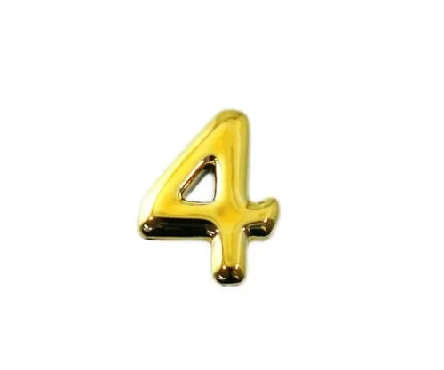 61-7421-01　Gold Characters Small 4　ABG15-4