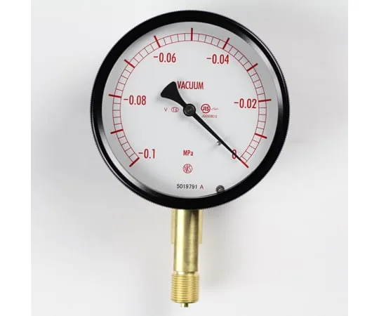 65-4298-22　Sealed Pressure Gauge (100Φ) Vacuum Gauge (Negative Pressure Gauge) Vertical A Frame for Vibration Resistance -0.1~0 MPa　BE10-131