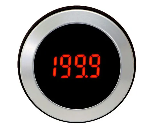 63-4798-77　Lascar Digital Voltmeter DC, LED Display 3.5-Digits ±1 %, 32.5 Dia. mm　EM 32-1B-LED