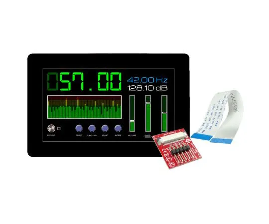 63-4682-11　4D Systems gen4-uLCD-70DCT-CLB TFT LCD Colour Display / Touch Screen, 7in, 800 x 480pixels　gen4-uLCD-70DCT-CLB