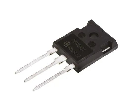 63-4800-54　SPW20N60C3FKSA1 N-Channel MOSFET, 21 A, 650 V CoolMOS C3, 3-Pin TO-247 Infineon　SPW20N60C3FKSA1