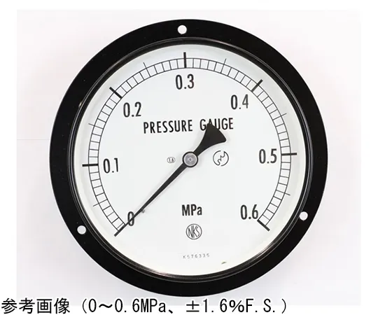 65-4291-93　Normal Pressure Gauge (Φ150) Vacuum Gauge (Negative Pressure Gauge) Embedded D Frame (Mounting Hole) -0.1~0 MPa　AG15-243