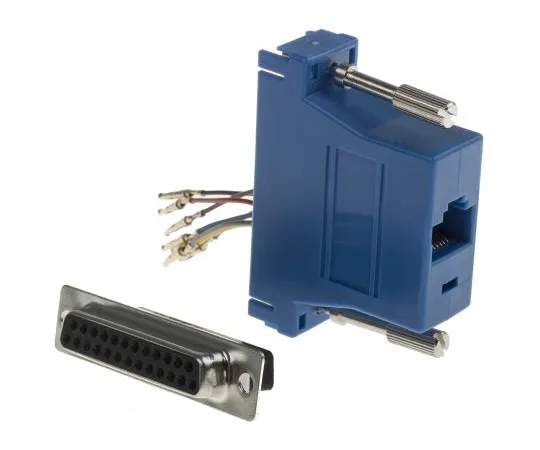 63-4761-03　RS PRO 25 Way D-sub Female, RJ45 Female Adapter　314-8177