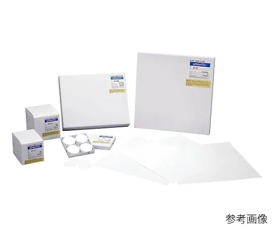 4-908-70　Glass Filter Paper GC-90 100 Pieces　36401047