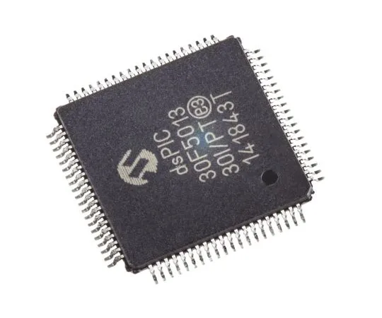 63-4930-59　Microchip dsPIC30F, 16bit Digital Signal Processor 30MIPS 1.024 kB, 66 kB Flash 80-Pin TQFP　dsPIC30F5013-30I/PT