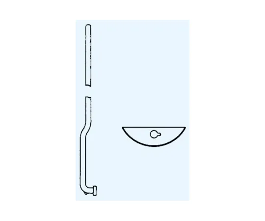 65-8677-72　Stirring Blade Diameter 90 mm Glass　093-090
