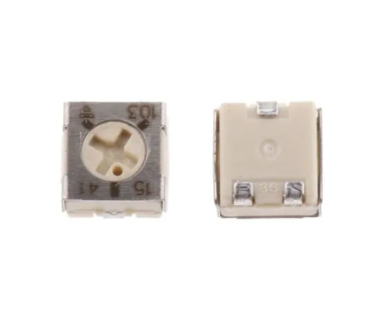 63-4821-93　10kΩ SMD Trimmer Potentiometer 0.25W Top Adjust Vishay TS53 Series　TS53YJ103MR10