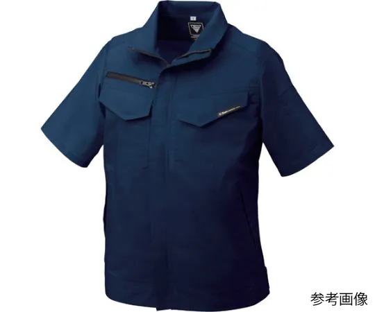 65-8386-34　Ladies Short Sleeve Blouson Deep Navy Size 11　1700-19-11