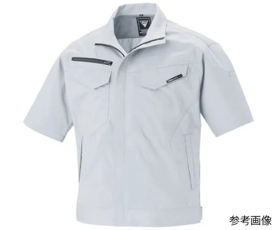 65-8383-44　Short Sleeve Blouson Silver Gray 3L　1691-22-3L