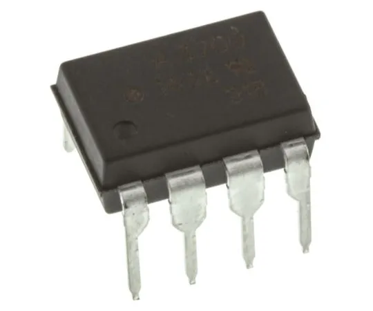 63-4876-35　Broadcom, HCPL-3700-000E AC/DC Input, Input Darlington Output Optocoupler, Through Hole, 8-Pin PDIP　HCPL-3700-000E