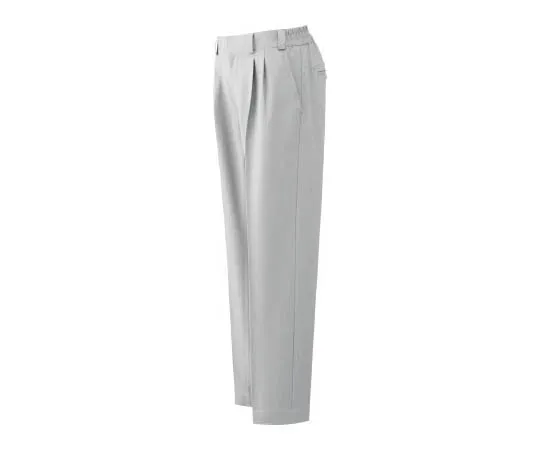 67-3131-86　Autumn/Winter Work Wear Anti-static JIS Compatible Easy Flex Pants VE51 Lower Silver Gray S　VE51-SITA-S