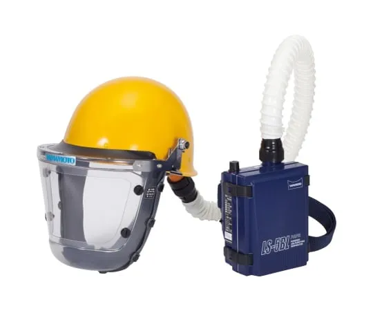 61-9619-72　Respiratory Protective Equipment with Electric Fan (For Flying and Dropped Objects) For General Dust　LS-355H1SNM