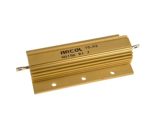 63-4758-92　Arcol HS150 Series Aluminium Ho***d Axial Wire Wound Panel Mount Resistor, 100mΩ ±5% 150W　HS150 R1 J