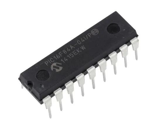 63-4777-49　Microchip PIC16F84A-04I/P, 8bit PIC Microcontroller, 4MHz, 1024 x 14 words, 64 x 14 words Flash, 18-Pin PDIP　PIC16F84A-04I/P