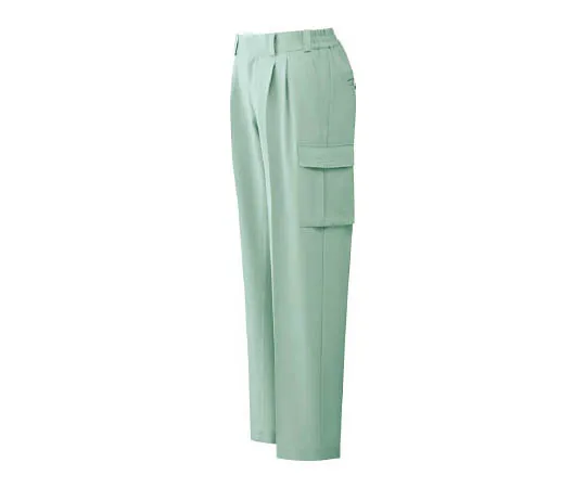 67-3132-38　Autumn/Winter Work Wear Antistatic JIS Compatible Easy Flex Cargo Pants VE56C Bottom Light Green L　VE56C-SITA-L