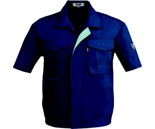 65-8328-33　Short Sleeve Blouson Navy 3L　1291-10-3L
