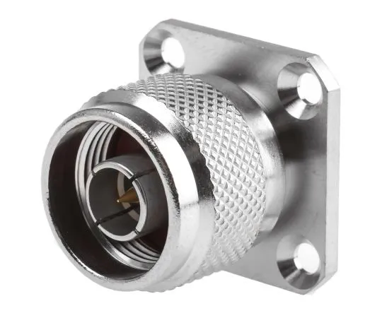 63-4755-75　Radiall 50Ω Straight Panel Mount N Type Connector, Plug, Solder Termination, 0 → 11GHz　R161441000W