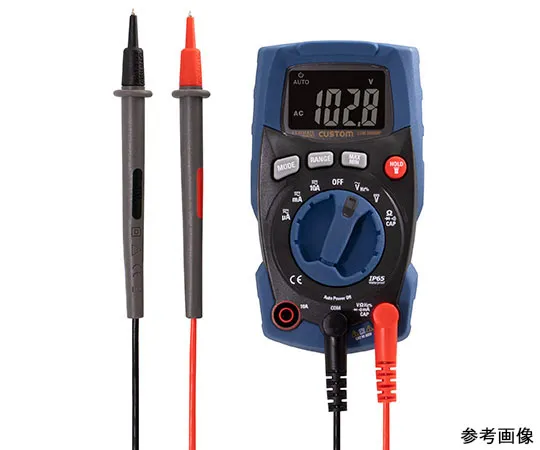 63-4171-85-24　［Discontinued］Dustproof Waterproof Digital Multimeter with JCSS Calibration　CDM-3000WP