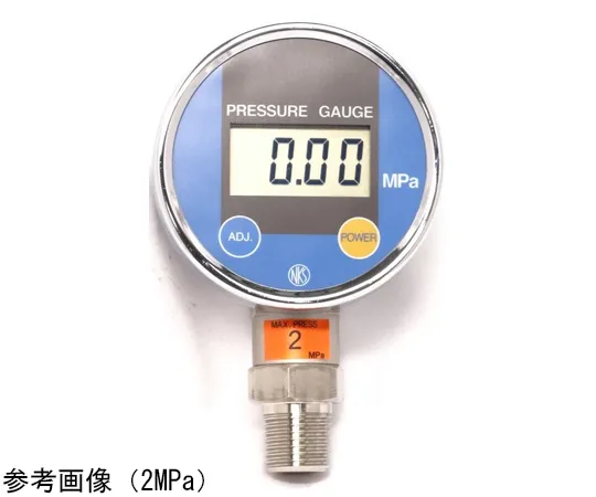 65-4316-41　Battery Type Digital Pressure Gauge 0.5 MPa　GC64-173