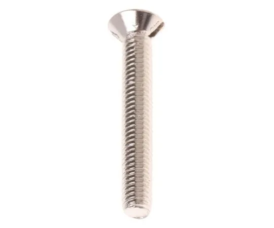 63-4816-39　RS Pro, M3 Countersunk Head, 20mm Brass Slot Nickel Plated0.5　482-9215