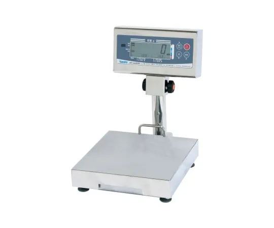 61-9628-26　［Discontinued］Digital Weight Scale Desktop Type (Tested) 250 x 250mm 3kg (Scale Interval 1g)　DP-6600K-3