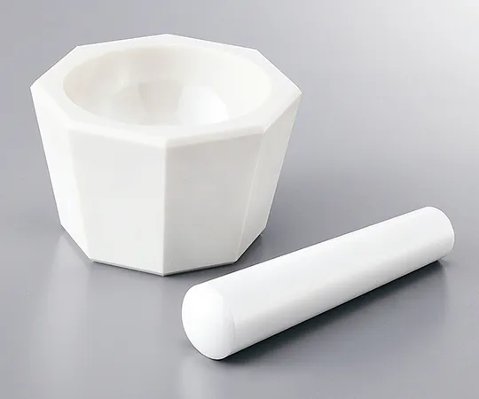 3-6673-01　［Discontinued］Zirconia Mortar Set 50 x 63 x 20mm　ZM-50