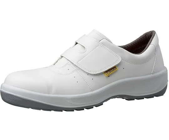 64-8050-66　JIS Standard, Safety Shoes, (Magic Tape Type) Electrostatic White 23.5 cm MSN395S-W-23.5　MSN395S-W-23.5