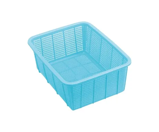 65-8994-16　Square Basket, Deep Type, Small Blue, 30 pcs　K546B2