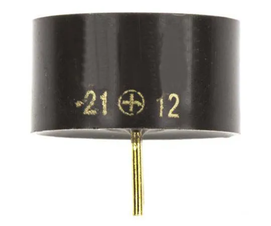 63-4861-15　RS PRO 70dB Through Hole Continuous Internal Piezo Buzzer, 3600 → 4600 Hz　535-8253