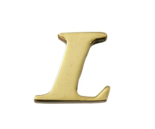 61-7430-62　Brass Gold Characters Large Characters L　QL20-L