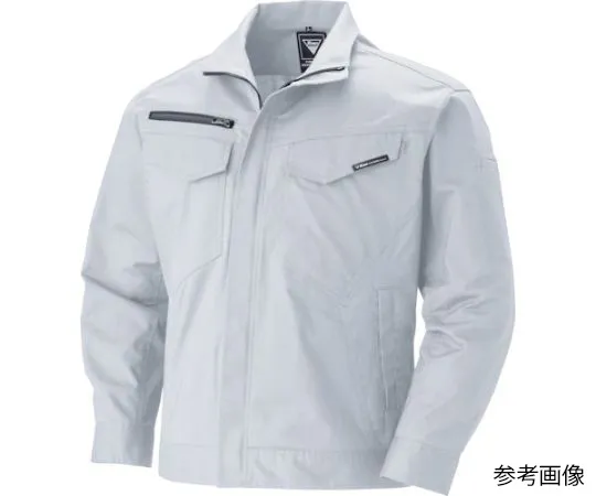65-8384-36　Long Sleeve Blouson Silver Gray 3L　1694-22-3L