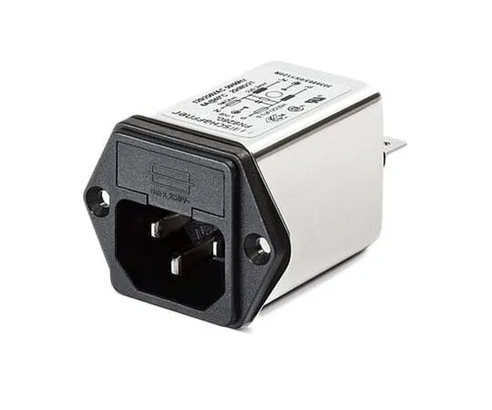 63-4719-45　Male IEC/EN 60939 IEC Filter Panel Mount,Faston,Rated At 1A,250 V ac Operating Frequency 0 → 400Hz　FN9260-1-06