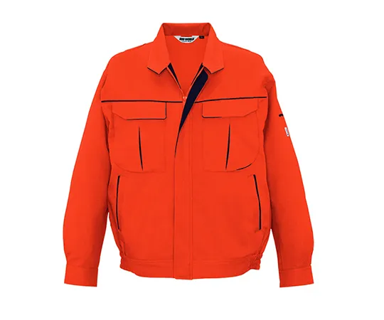 63-1785-69　Long Sleeve Jacket Orange x Navy　2627-35-S