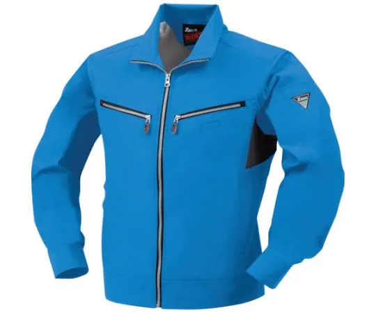 65-8378-06　［Discontinued］Long Sleeve Blouson Cobalt Blue 3L　1664-45-3L