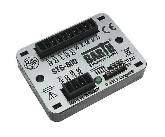 63-4686-40　BARTH STG-800 Logic Module, 7 → 32 V dc Digital, PWM, Solid State, 5 x Input, 9 x Output Without Display　0850-0800