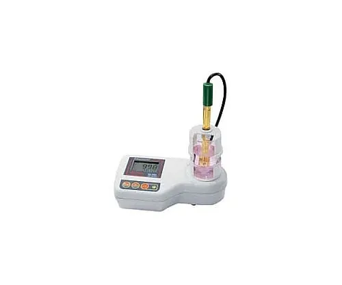 61-0113-63　［Discontinued］Portable Ph/℃ Meter (With Beaker Holder And Stirrer) HI 208　HI208