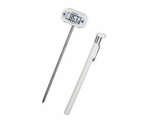 61-6864-99　Pen-Type Pocket Thermo Display Unit/10 x 21mm, Sensor Probe/φ4mm x 120mm 50G (Including Holder)　TD-8231