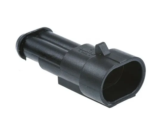 63-4760-52　TE Connectivity AMP Superseal 1.5 Series, 1 Row 2 Way Cable Mount Socket　282104-1