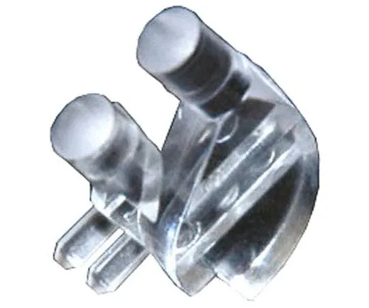 63-4873-42　515-1061F Dialight, PCB Mounted 2-Way Right Angle LED Light Pipe, Bi-Level-Row Clear Dome Lens　515-1061F
