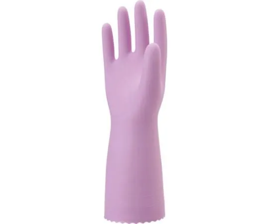 67-6858-45　PVC Gloves, Nice Hand Mew, Medium Thick, One Hand, Right 1, Pink M Size　NHMICK-R