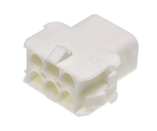 63-4663-61　Connector Housing Female 6 Pole 2 Row 6.35 mm Maiten Lock　350781-1