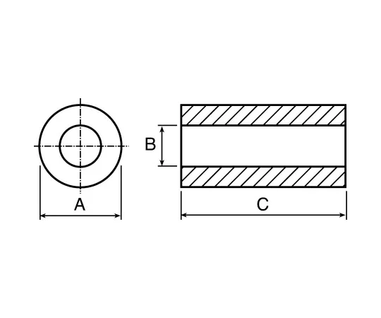 63-4804-60　Fair-Rite Ferrite Ring Bead, For: Suppression Components, 3.5 x 1.3 x 12.7mm　2643000701
