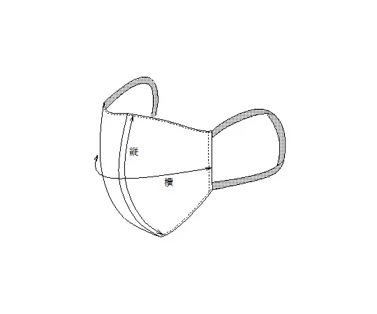 64-8853-29　Mask (2-Pack) White M　HOS-5515