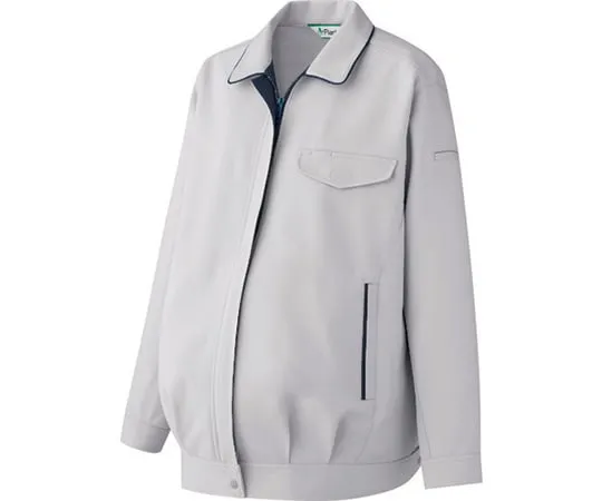 67-3134-82　All Year Work Wear Maternity Jumper VEMT11 Top Silver Gray S　VEMT11-UE-S