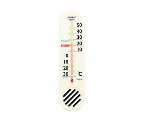 61-6865-25　Environmental Management Thermometer 295 x 77 x 18mm 120G (Blister Pack)　TG-2775