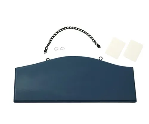61-7431-12　Wooden Board Blue 240 x 95mm　QB243