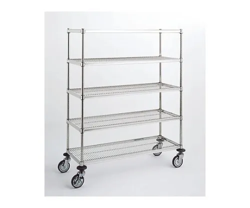 61-3800-43　［Discontinued］C1 Type S, T Cart (Column/Stainless Steel (SUS430)) D460 x W910 x H1550mm　C1A-P4609