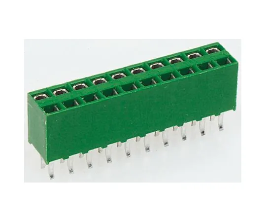 63-4832-39　TE Connectivity AMPMODU HV100 Series 2.54mm Pitch 8 Way 2 Row Straight PCB Socket, Through Hole, Solder Termination　215307-4